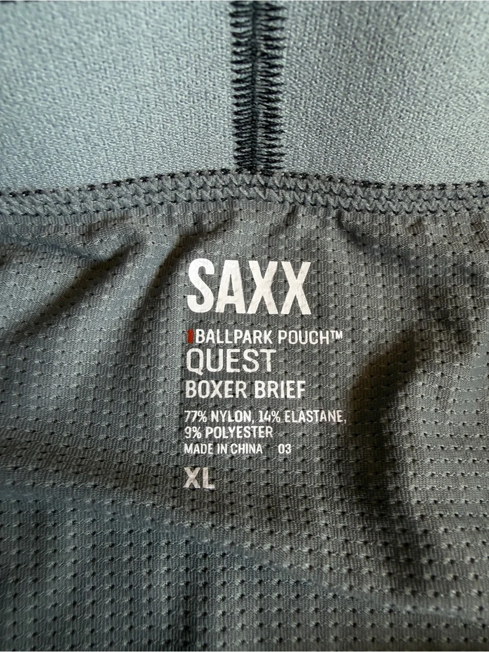 Saxx Ballpark Pouch Quest Boxer Brief Set of 2 Men’s XL NWOT